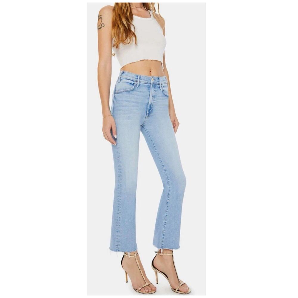 Mother The Hustler Ankle Fray Jeans In Limited Edition Size 23